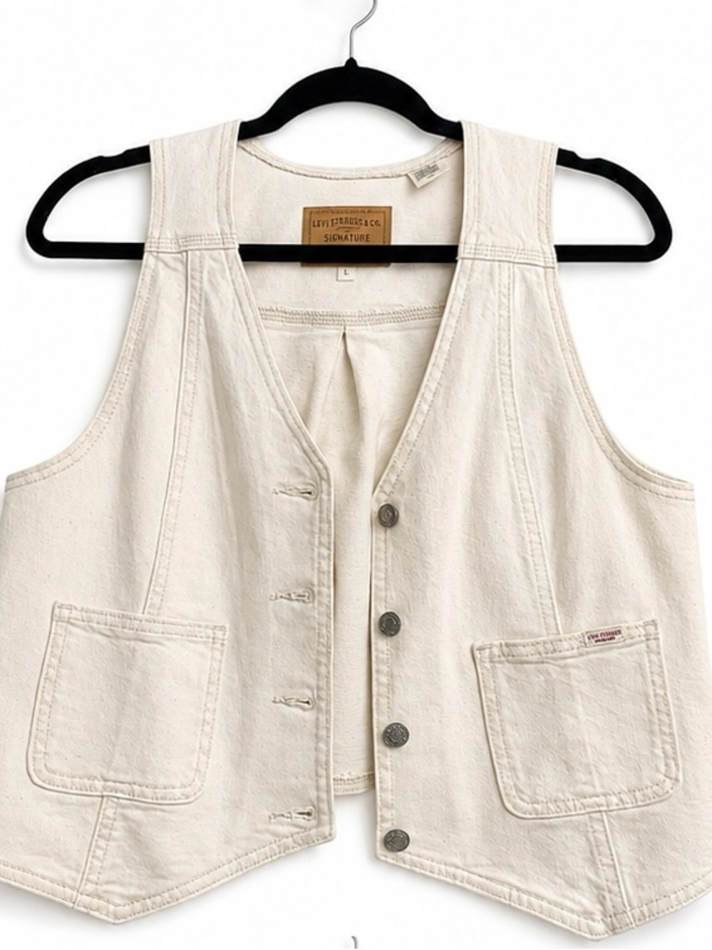 Levi's Cream Vest